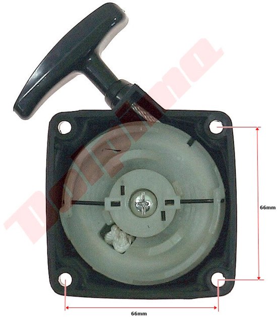 Trekstarter passend op Chinese bosmaaier ( MITSUBISCHI ) 2TW van MITSUBISCHI