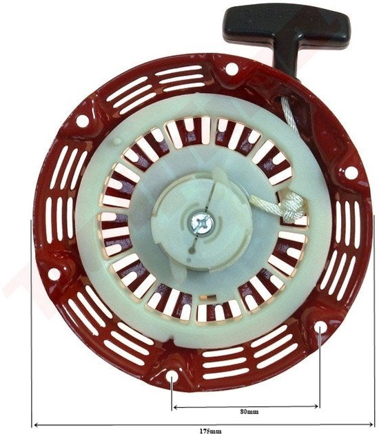 Trekstarter passend op HONDA GX160 PLASTIC ( 28400-ZH8-013YA ) van Merkloos	