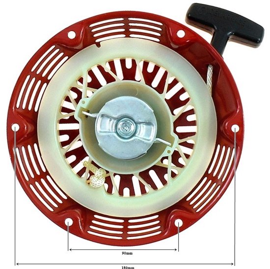 Trekstarter passend op Honda GX240/270 ( 28400-ZE2-W01 ) van AOKI