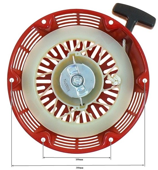 Trekstarter passend op HONDA GX390 ( 28400-ZE9-003ZA) Merk BPC Parts van Merkloos	