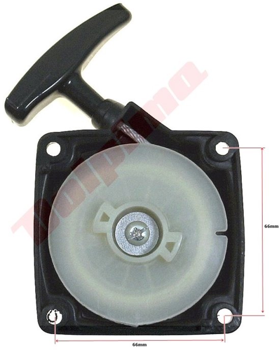 Trekstarter passend op MITSUBISHI 2T Bosmaaier Merk BPC Parts van Merkloos	