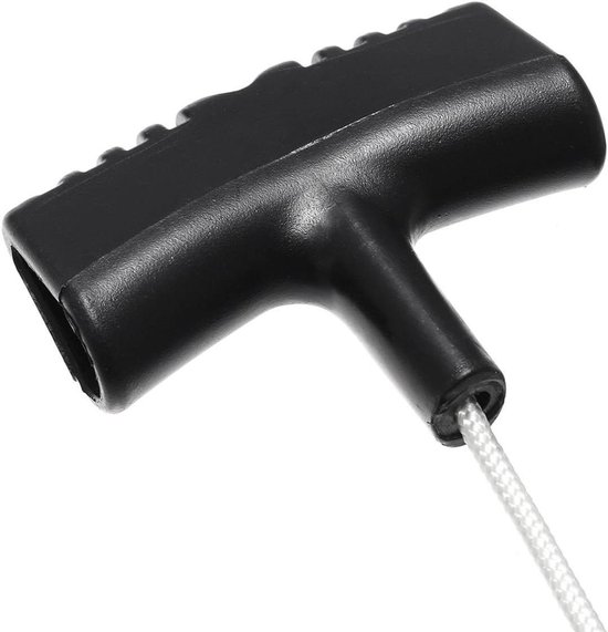 Trekstarter - Reversiestarter - Grasmaaier Onderhoud - Niet Origineel - 1 Stuk - Zwart