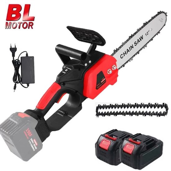 Trexxo - Elektrische Kettingzaag - Snoeizaag - Handzaag - Kettingzaag Accu - 2,2kg - Borstelloze Elektrische Kettingzaag 3500W RPM van Merkloos	