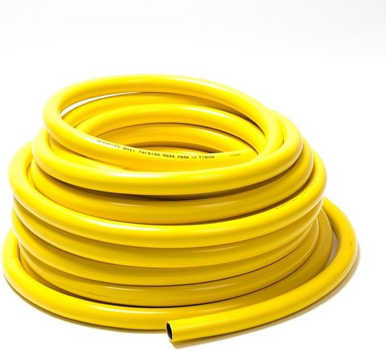 Tricotech - Kunststof Waterslang - Tuinslang - Geel van Merkloos	