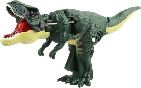 Trigger The T-REX - schommelend dinosaurusspeelgoed - grappig dinosaurusspeelgoed voor kinderen - dino-grabber speelgoed met waying hoofd en staart voor verjaardag - Halloween - Kerstmis van Mumcatoon