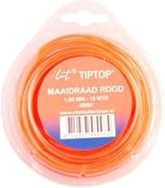 Trimdraad 1.6mm 15 Meter van Merkloos	