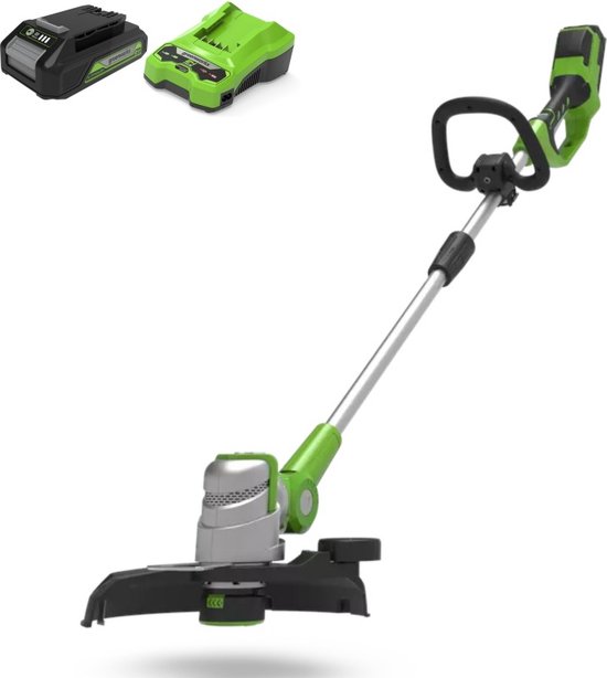 Trimmer Premium 24V 2Ah Greenworks G24LT30MK2 - 2100007UA van Greenworks