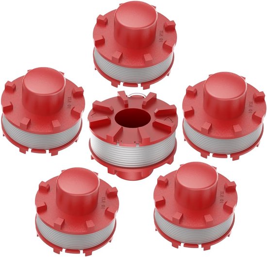Trimmer Spoelen - Grasmaaier Onderdelen - Onkruid Verwijderen - 6 Stuks Set - 23 x 16 x 5.5 cm