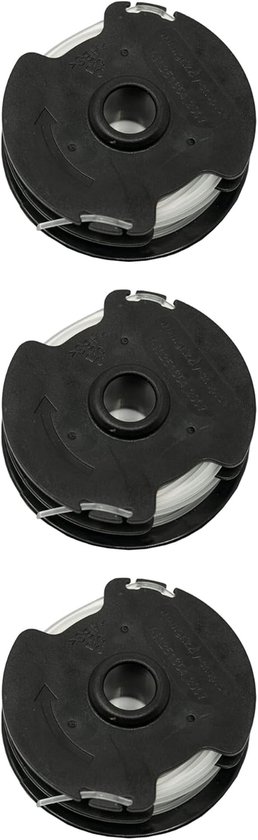 Trimmer Spoelen - Grasmaaier Onderdelen - Onkruid Verwijderen - Set van 3 stuks - 7.8 x 7 x 6.7 cm