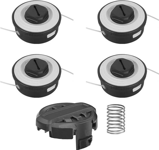 Trimmerkopset - 4 spoelen + 1 dop + 1 veer, Geschikt voor Stihl FSA 57 FSE52 van Merkloos	