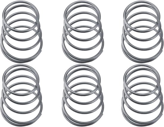 Trimmerkopveren Set - Bosmaaier Onderdeel - Onderhoud Tuin - Elastisch Duurzaam Materiaal - 5 stuks - Metaal