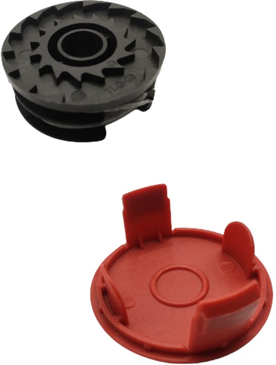 Trimmerspoel met trimmerdraad voor Bosch Art 30-36 LI, Advanced Grass Cut 36 van Merkloos	