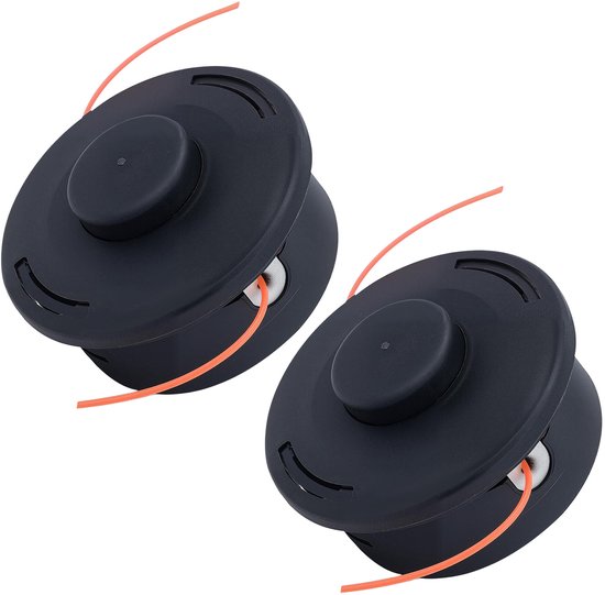 Trimmessen - Tuinaccessoires - Universele draadknipmessen - Grasmaaierbladen - Set van twee - Diameter 12 cm - Hoogte 6,5 cm - Compatibel met Stihl FS74, FS76, FS80, FS80R modellen en Stihl AutoCut 25-2 modellen - Zwart