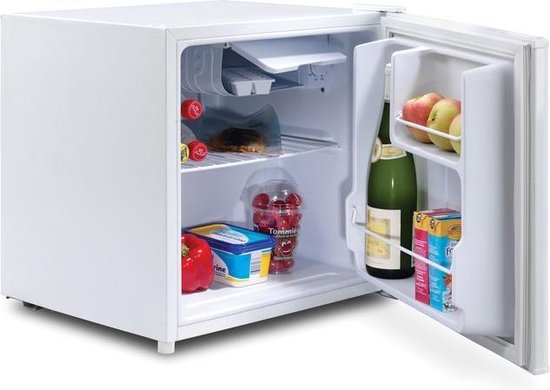 Tristar Koelkast KB-7351 - Mini Koelkast 46 liter - Compacte Tafelkoelkast incl. Vriesvak - 48 x 45 x 48,7 cm - Geschikt als campingkoelkast - Wit van Tristar