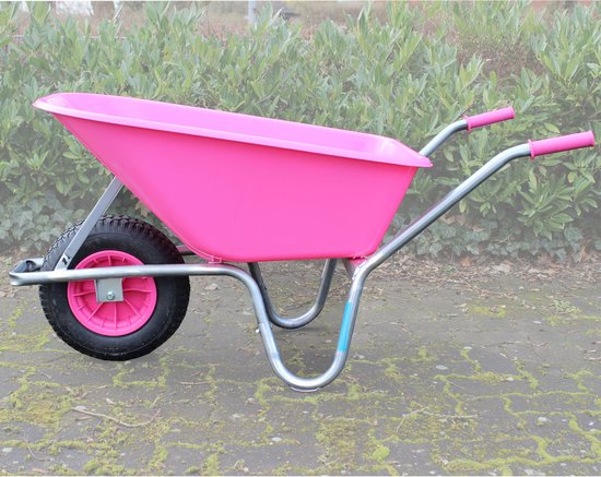TRUTZHOLM kruiwagen ROSA/PINK PP100 l laadvermogen 250 kg van Merkloos	
