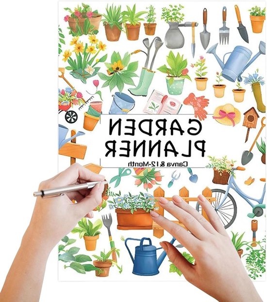 Tuin Dagboek - Planten Planner - Tuin Ontwerpen - Geïntegreerd Taakbeheer - 26 x 21 cm - Niet gespecificeerd