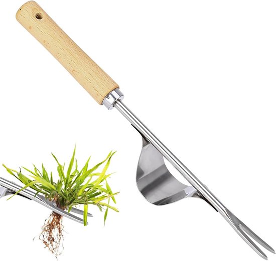 Tuin Gereedschap Set - Handgereedschap Tuinieren - Planten Verzorgen - Roestvrij Staal - 27 cm - Zilver
