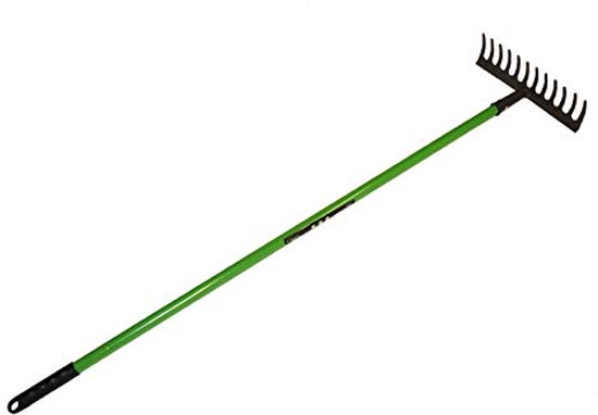 Tuin Hark met 12 Tanden van Koolstofstaal en PVC Grip - Sterke en Duurzame Tuinaccessoire van GARDENA