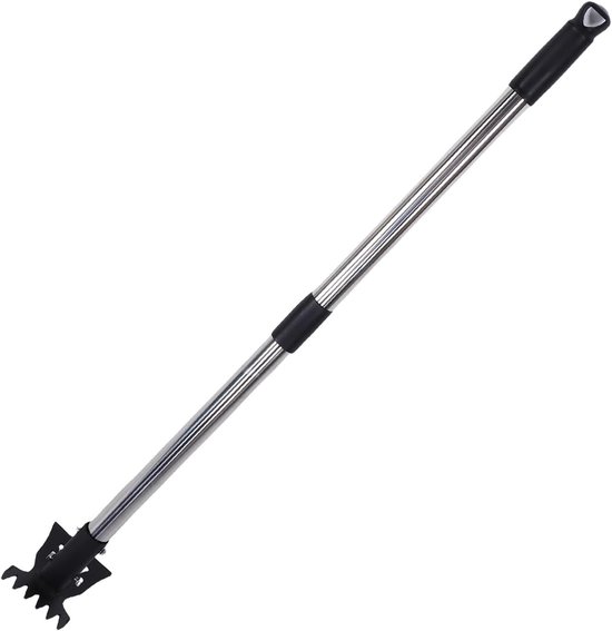 Tuin Harken - Bodemverbeteraar - Onkruid wieden - Verstelbare steel - Tot 160 cm van Merkloos	