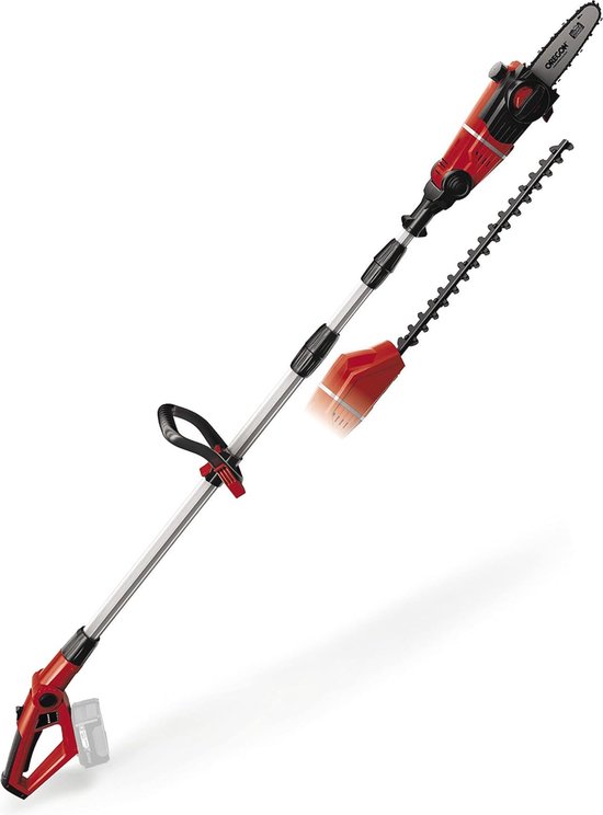 Tuin Multitool met Accu - Multifunctionele Accu Tuinmachine 18V - Heggenschaar en Kettingzaag van T