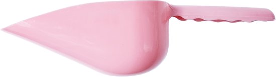 Tuin schep schepje klein Voor volwassenen of kind strand roze plastic met steel van T