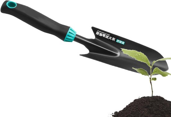 Tuin Schep Set - Bloem Schep - Planten Verpotten - Ergonomische Handgrepen - 4 Delig - Blauw