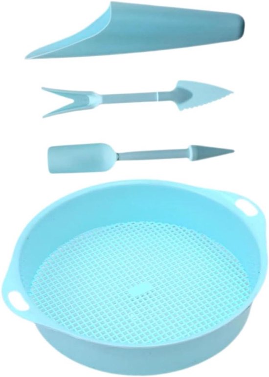 Tuin Schep Set - Planten Gereedschap - Tuinieren en Verpotten - Duurzaam Plastic Materiaal