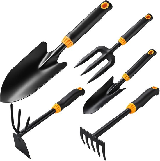 Tuin Schep Set - Planten Gereedschap - Tuinonderhoud - Antislip Handgreep - 5 stuks - Niet gespecificeerd