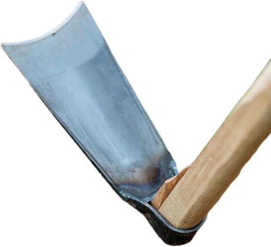 Tuin Schoffel - Onkruidsteker Hark - Onkruid Verwijderen - Sterk Koolstofstaal - 33 cm Lengte - Zwart