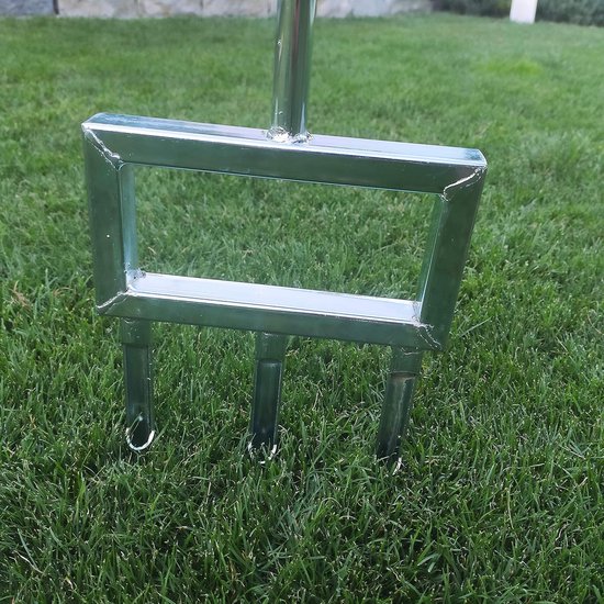 Tuin Vork - Verticuteerder Beluchter - Gazon Onderhoud - Robuust Ontwerp - 107 x 22 cm van Merkloos	