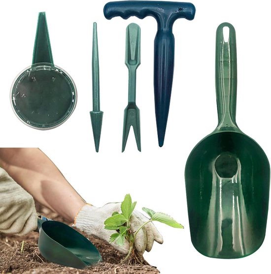 Tuin Zaai Set - Planten Gereedschap Kit - Zaaien en Planten - Ergonomisch Ontworpen