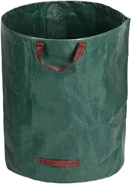 Tuinafvalbak - Herbruikbare zak - Bladeren verzamelen - Opvouwbaar en waterdicht - 60 liter inhoud - Groen van Merkloos	