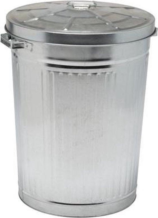 Tuinafvalemmer - Prullenbak - Afvalscheiding - Metaal - Met deksel - 75 L - Able & Borret van Able & Borret