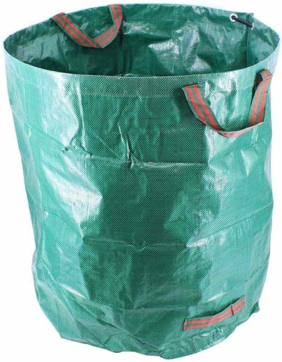 Tuinafvalzak - Loofzak Tuintas - Afval Opruimen - Waterafstotend Stabiel - 272 Liter - Groen