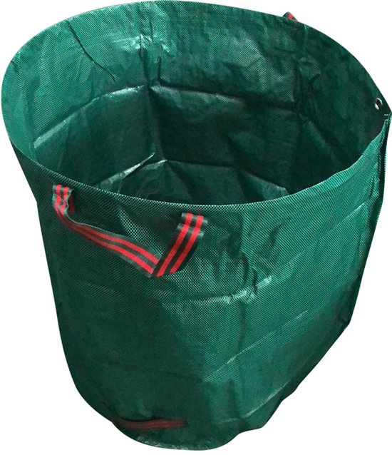 Tuinafvalzakken - Bladzakken - Tuinopbergzakken - 60 liter - 45 x 38 cm - Met handvat - Opvouwbaar - Corrosiebestendig - Geschikt voor tuinafval, compostering, kamperen, feesten - Milieuvriendelijk
