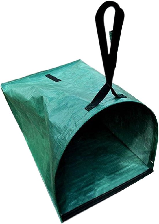 Tuinafvalzakken - Opruimzakken puin - Tuin opruimen - Scheurbestendig materiaal - 76x55x43cm - Groen