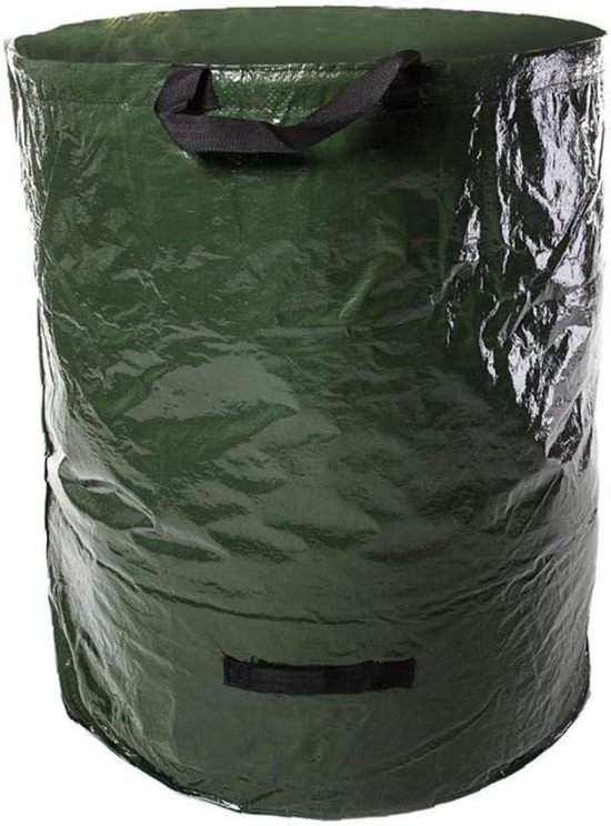 Tuinafvalzakken Set - Tuinzakken Compostzakken - Tuinafval Verzamelen - Scheurvast Materiaal - 272 Liter - Groen