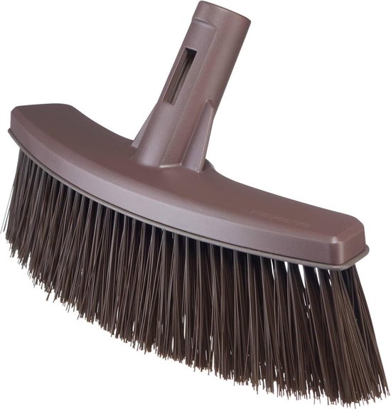 Tuinbezem - effen oppervlakken - SoftGrip-handgreep - 16 m lang - wit/zwart van T