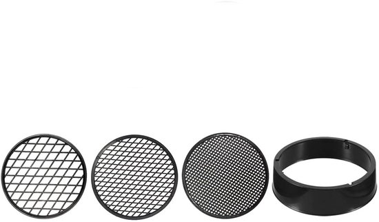 Tuinbodemzeef - 4 stuks - Zandzeef - Kunststofzeef - Tuinzeef 4-in-1 - Tuinsteenzandbodemzaailingzeef - Tuinzeef - Bodemzeef - Tuinieren - Tuingereedschap - Tuinplantenzaailingzandsteenfilter - Groente van Merkloos	