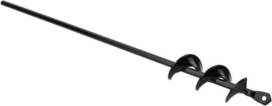 Tuinboor - Grondboor Bodemboor - Planten Gaten Maken - Hex Aansluiting - 4 x 45 cm - null
