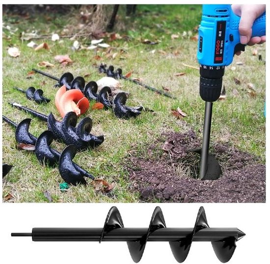 Tuinboor - Tuin - 4x22 CM - Geschikt voor een boormachine