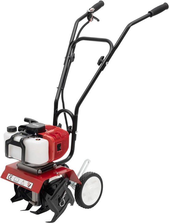 Tuinfrees 52CC - Benzine, 2-takt - Cultivator voor Tuinen en Boomgaarden - 30 cm Grondbewerking van Merkloos	
