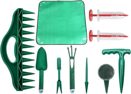 Tuingereedschap, handmatige grondboormachine, voor het kweken van zaden, groenten, tomaten, peper, bloemen, gazon, binnen en buiten