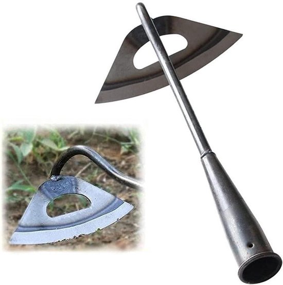 Tuingereedschap, Roestvrij Stalen Handheld Wiedhark voor Planten en Groenten - Draagbare Kleine Wiedhark voor Boerderij - Tuinieren Accessoires. van DeWit