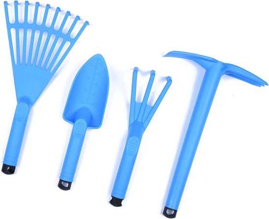 Tuingereedschap Set 4pk - Lichtblauw - Hoge Kwaliteit van GARDENA