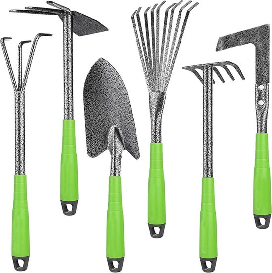 Tuingereedschap Set - Handgereedschap Tuin - Planten en Snoeien - Ergonomische Handvatten - 6-delig - Niet gespecificeerd