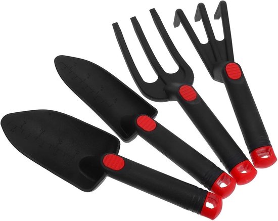 Tuingereedschap Set - Handgereedschap Tuin - Planten en Wieden - Duurzaam PE Materiaal - 33 x 20 x 9 cm