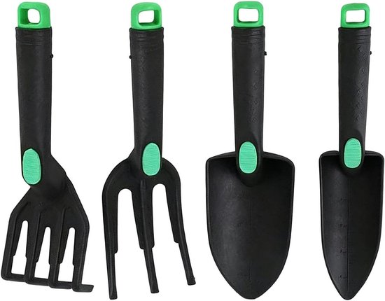 Tuingereedschap Set - Handtuingereedschap - Tuinonderhoud - Ergonomische handvatten - 4-delig - Niet gespecificeerd