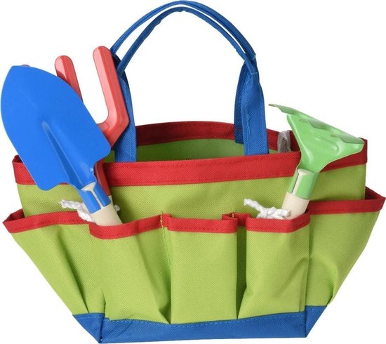 Tuingereedschap Set - Kinder Tuinieren - Buiten Spelen - Stevig Ontwerp - Compact Formaat - Multicolor