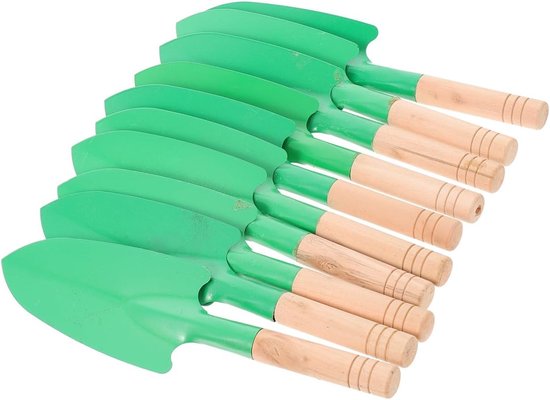 Tuingereedschap Set - Kleine Spades - Dagelijks Tuinieren - Ergonomische Handgrepen - 10 Delig - Groen